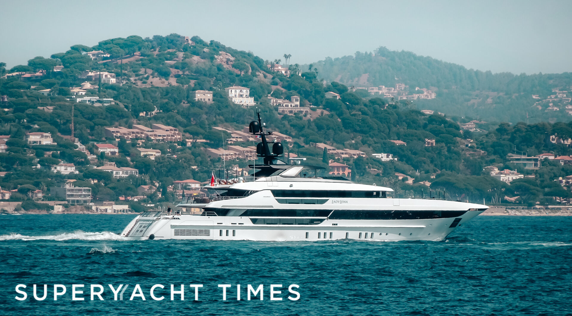 Sanlorenzo's superyacht Lady Lena in St Tropez