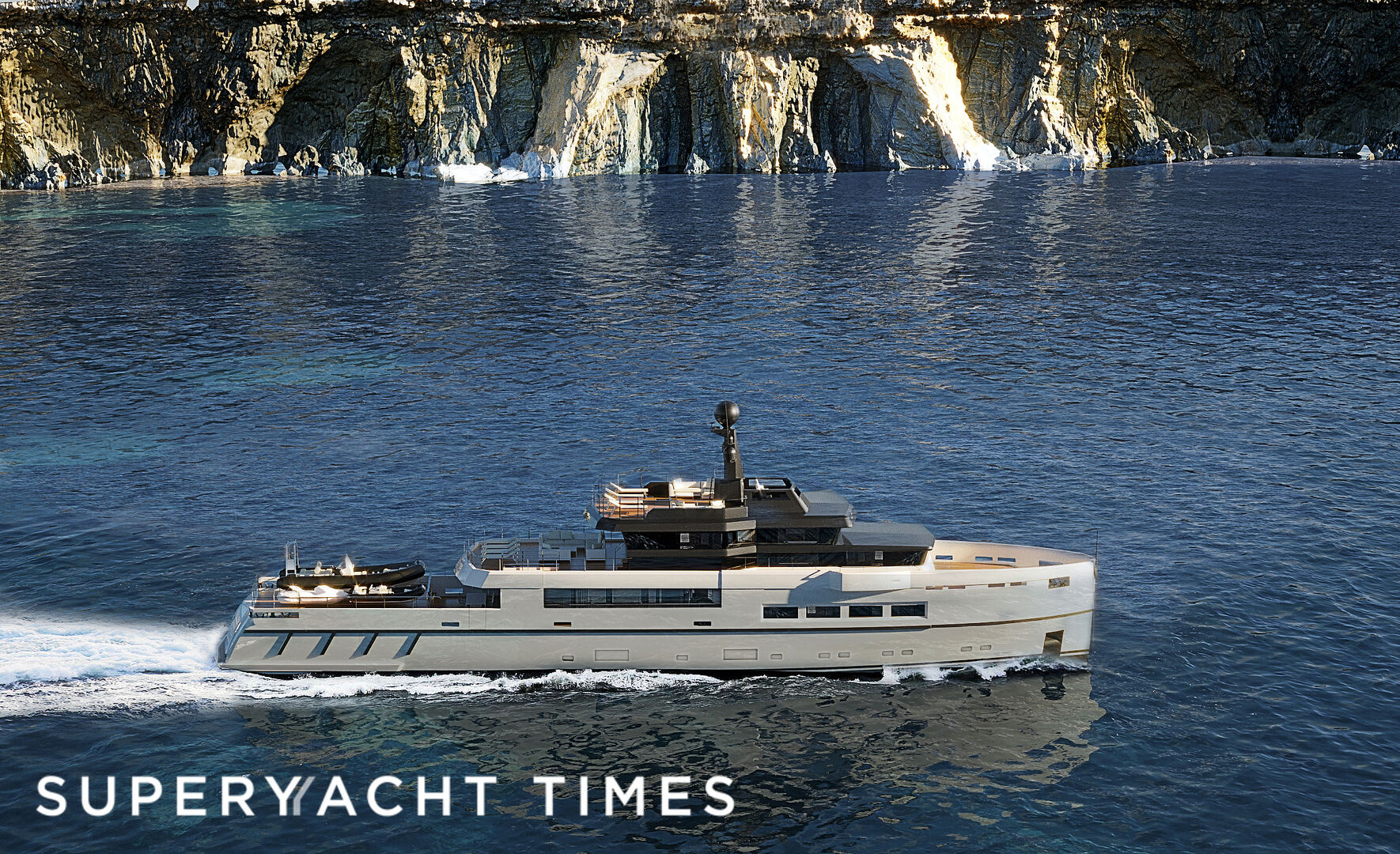 Antonini UP40 yacht project rendering