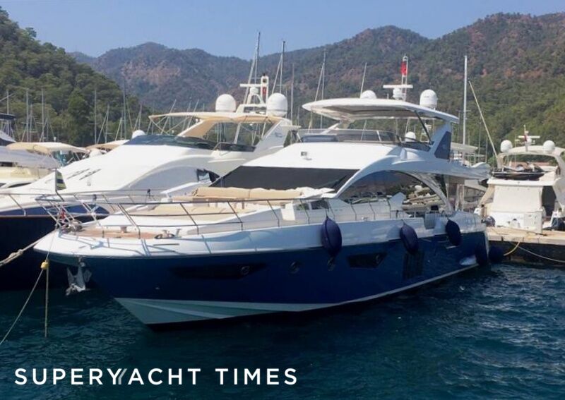 Desperado yacht in marina