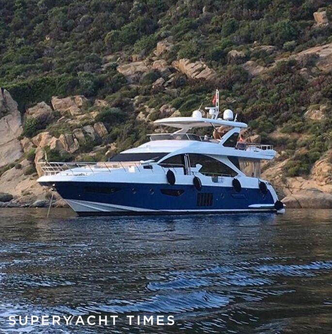 Desperado yacht in marina