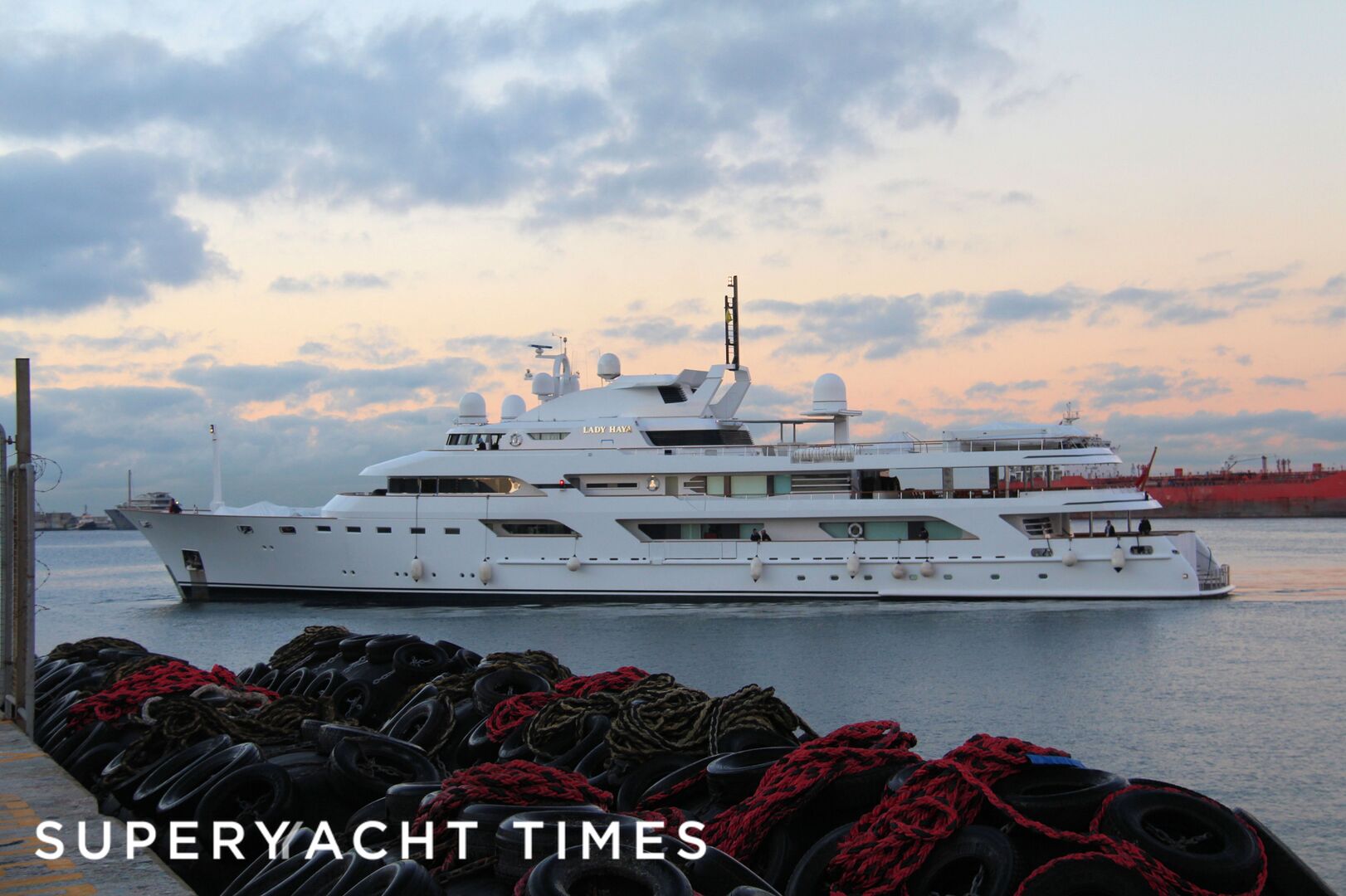 Lady Haya in Gibraltar