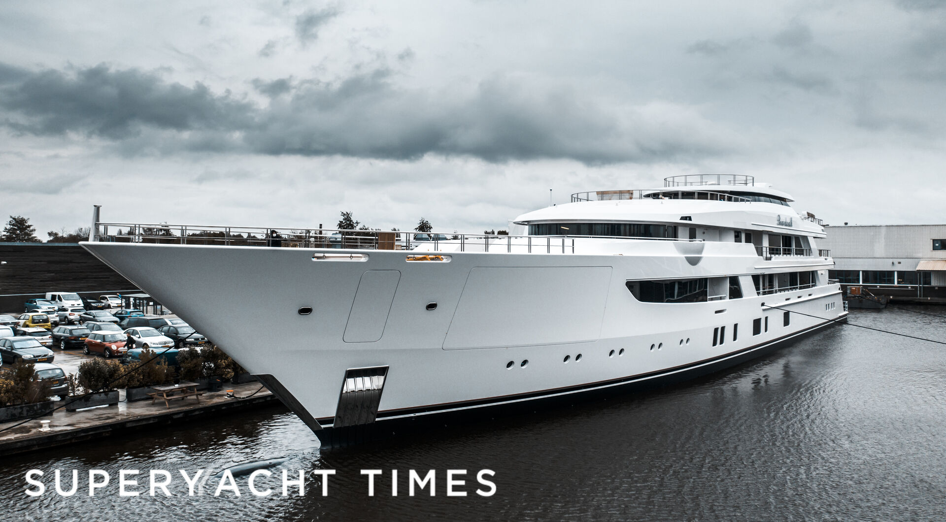 Feadship launches 77m motor yacht Boardwalk