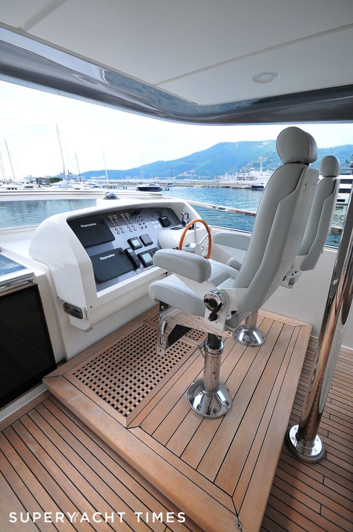 Fifth Avenue yacht cockpit