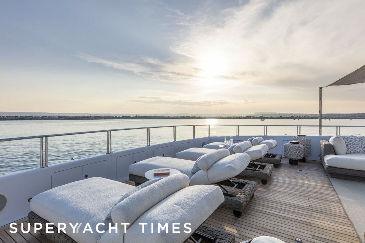 Inside the newly-refitted 60m Lürssen yacht Oasis