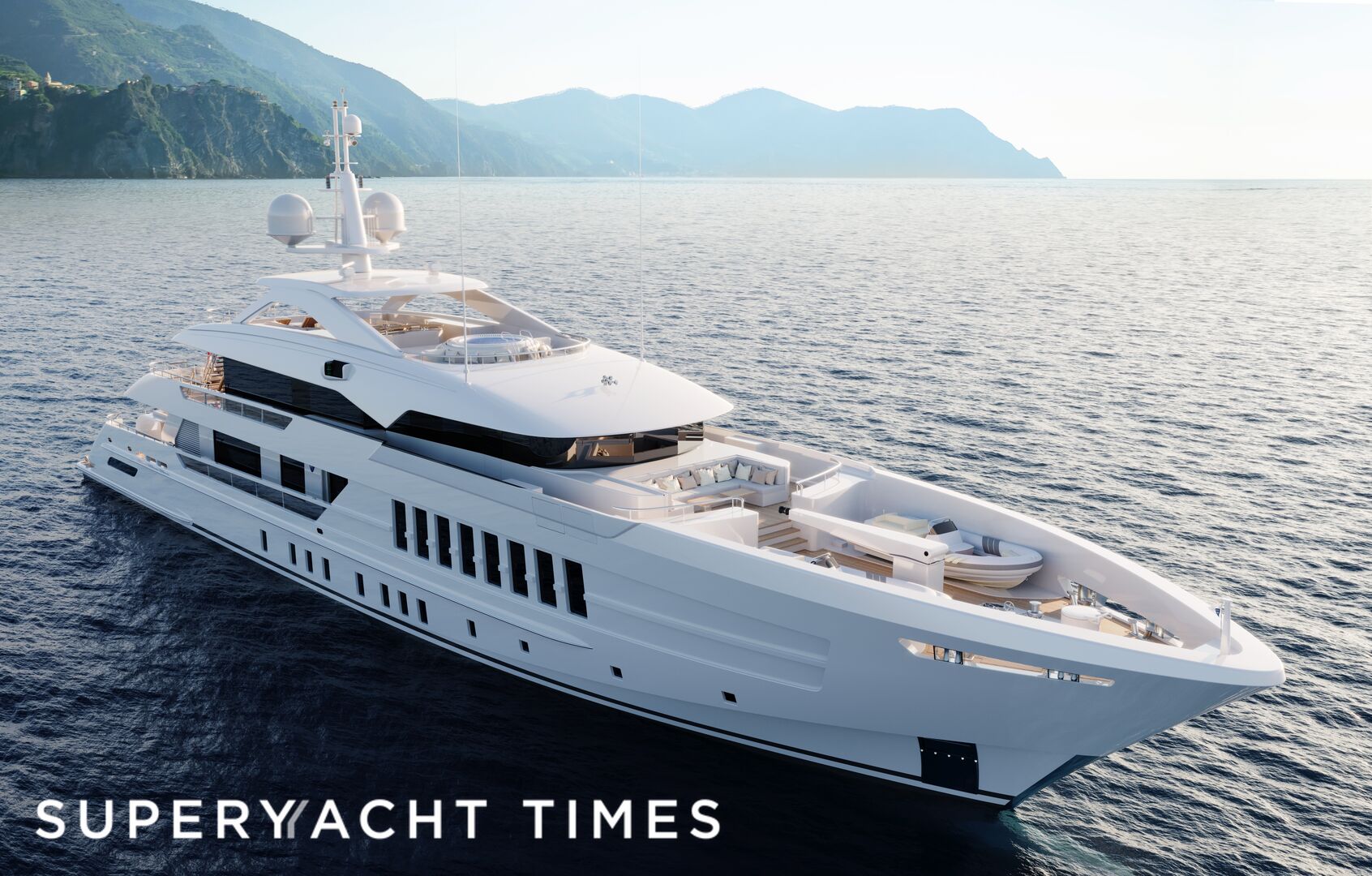 Gemini yacht exterior design