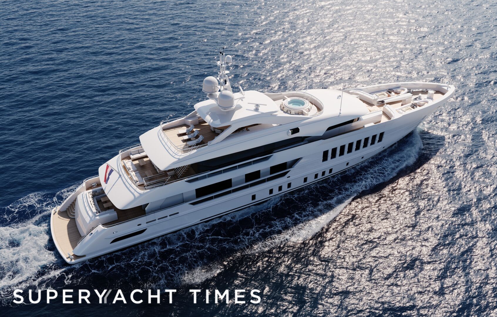 Gemini yacht exterior design