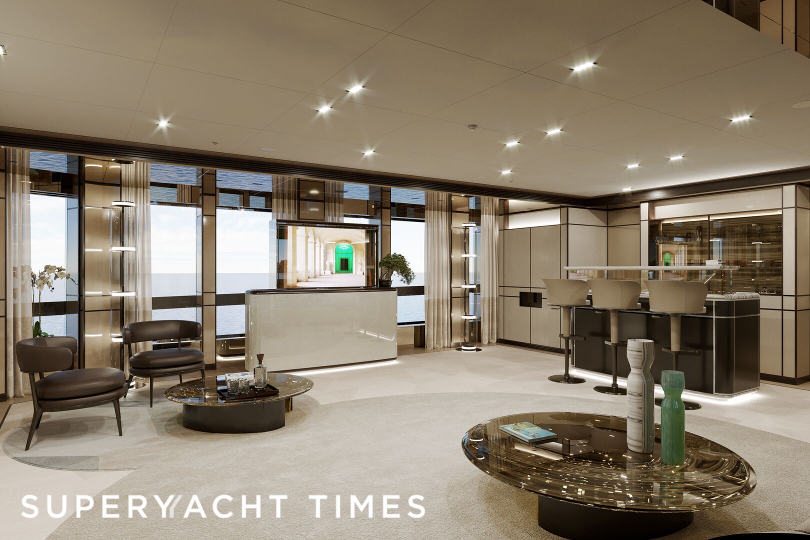 Gemini yacht interior design