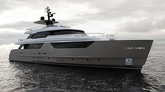 Sanlorenzo SD118 yacht exterior design 