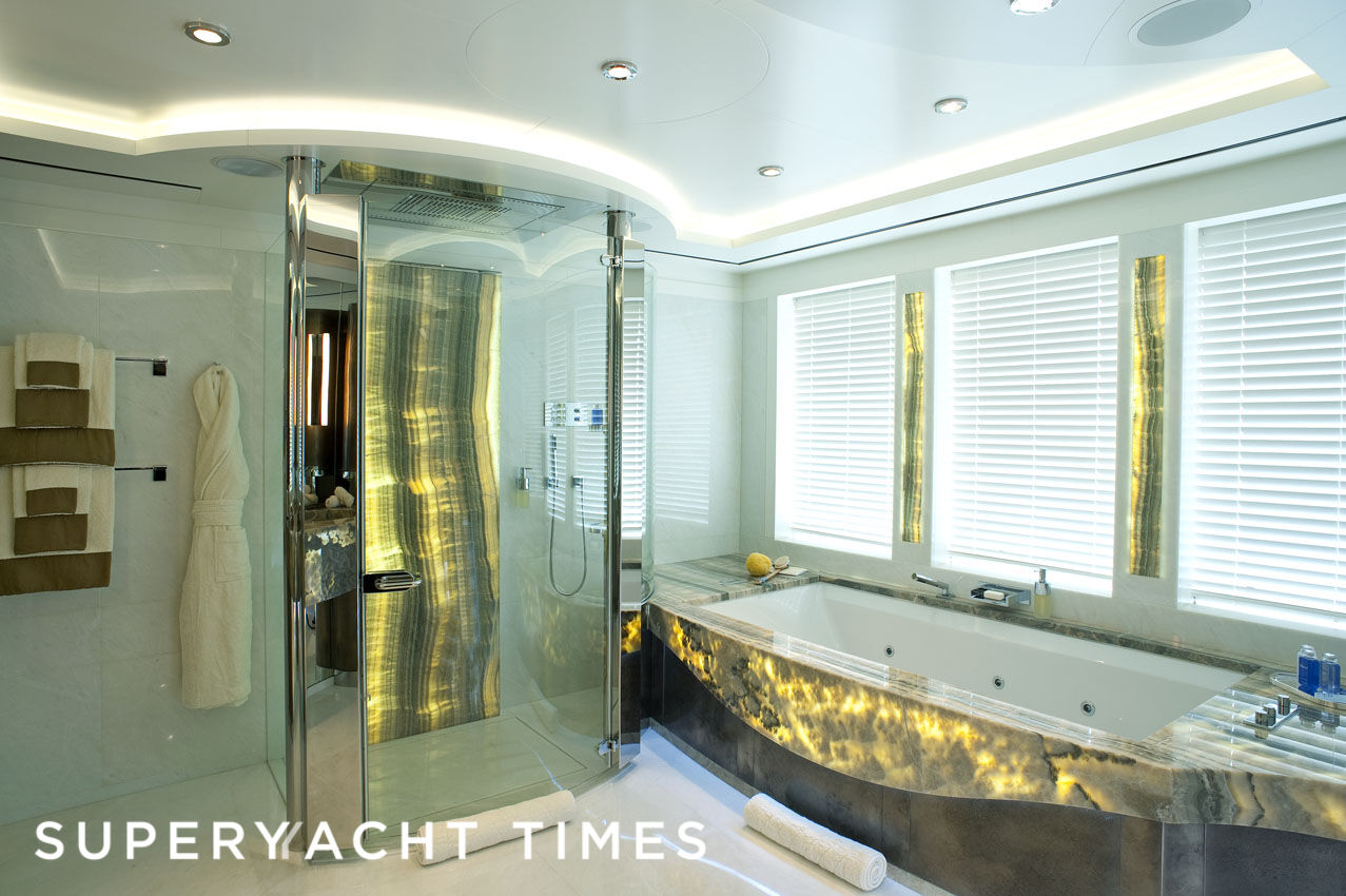 Palladium yacht bathroom