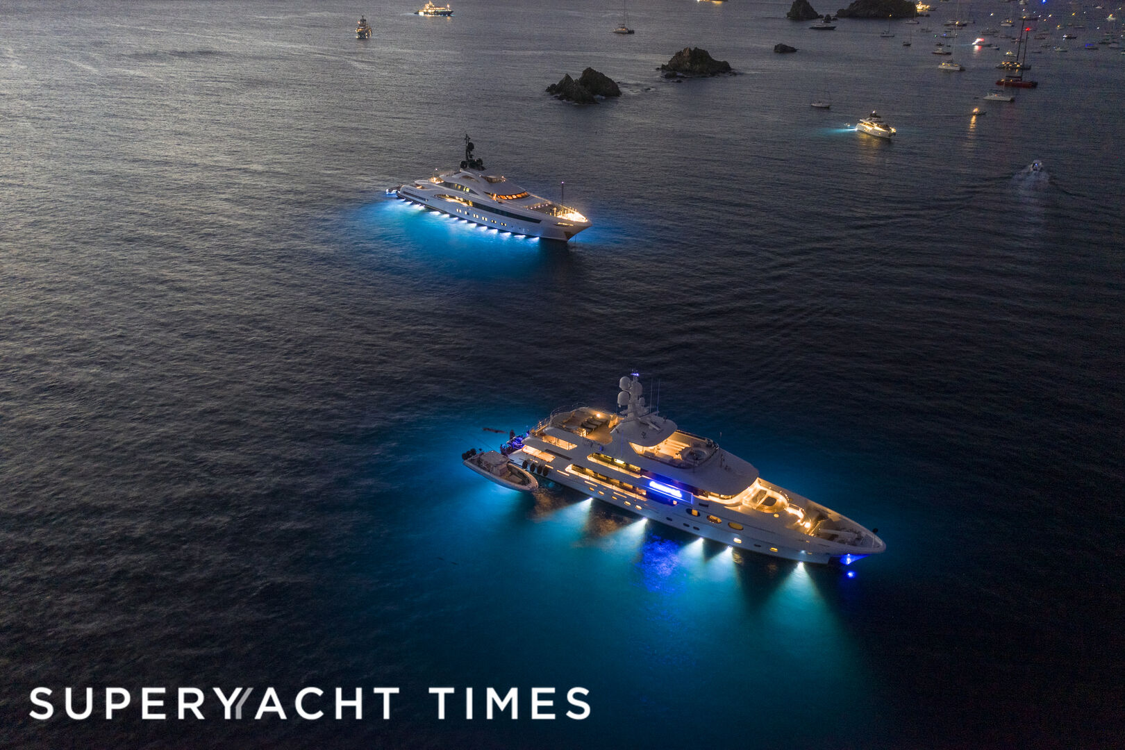 Yala and Remember When yachts in St Barths