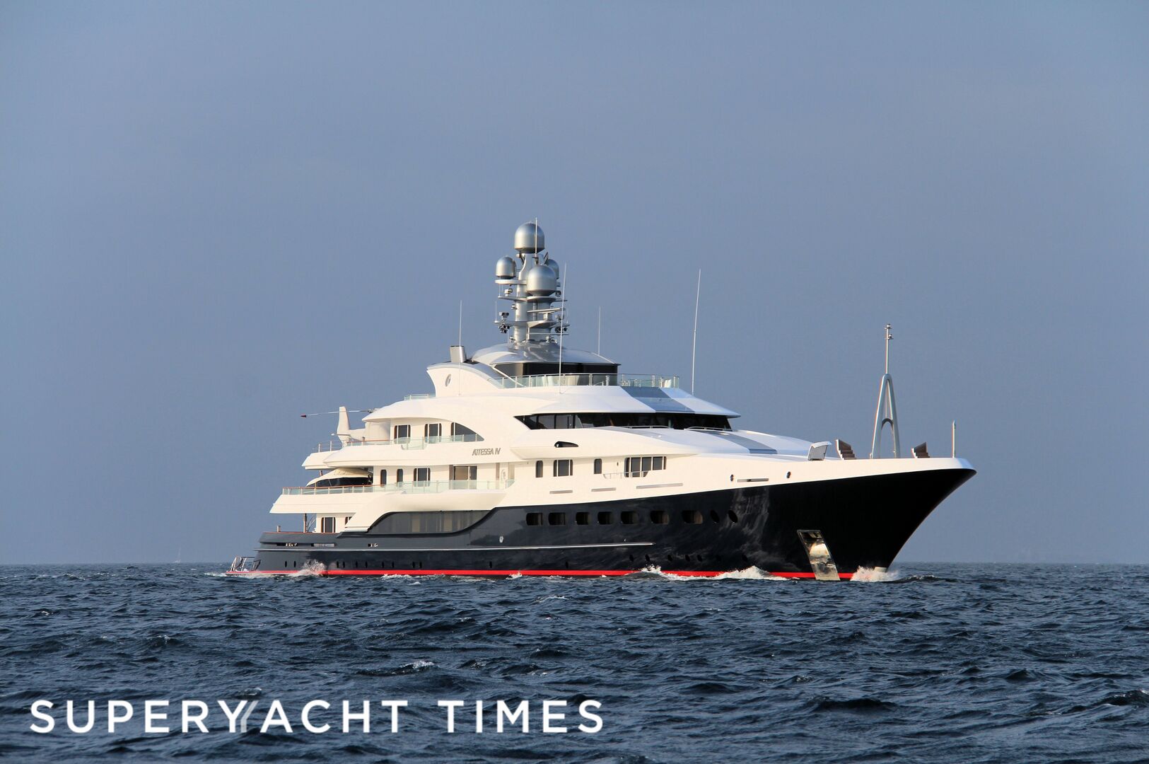 Attessa IV cruising off Gibraltar