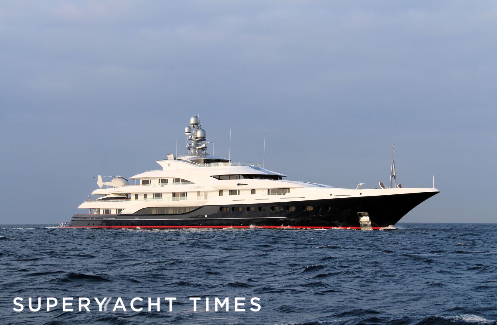 Attessa IV cruising off Gibraltar