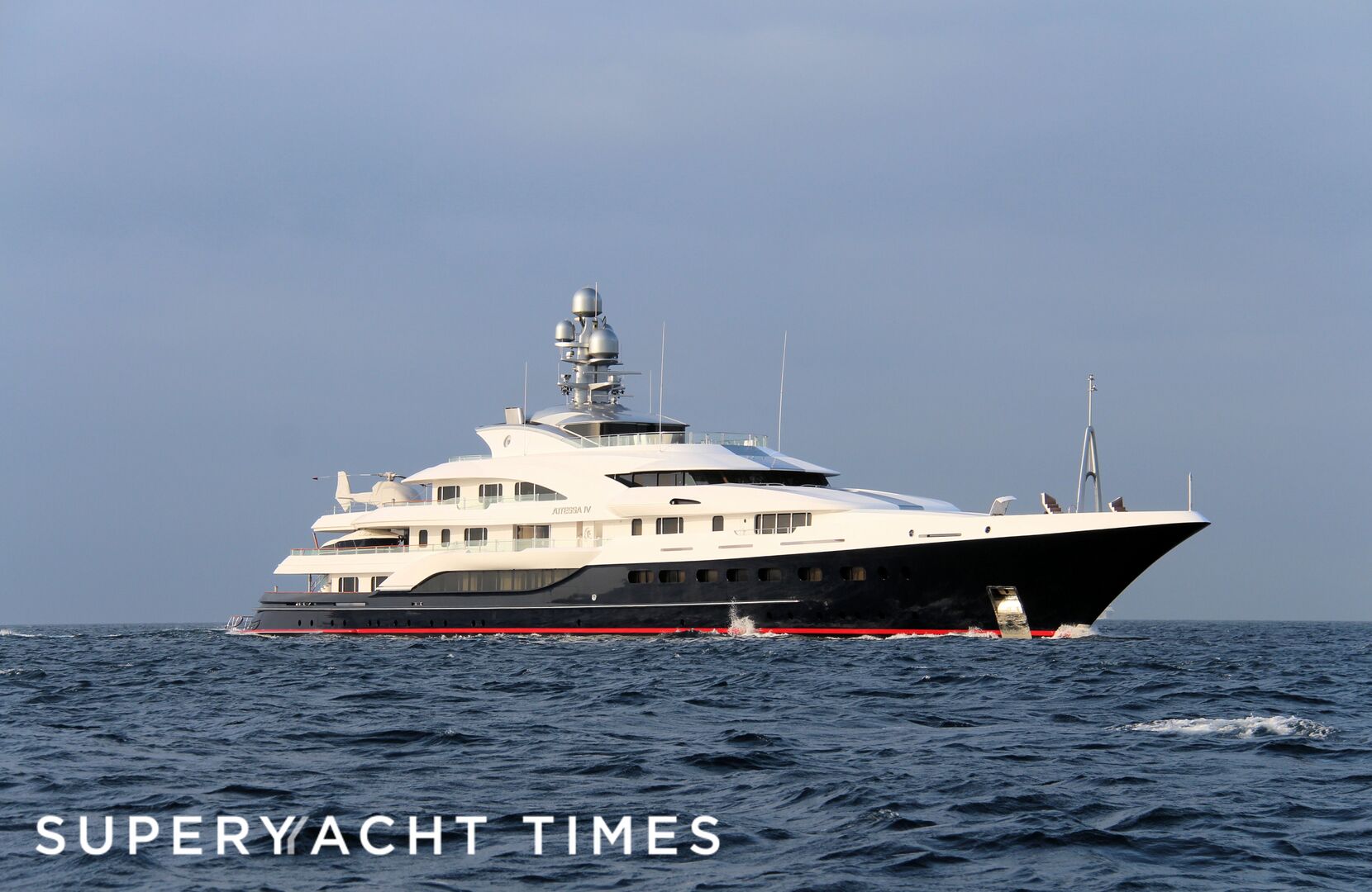 Attessa IV cruising off Gibraltar