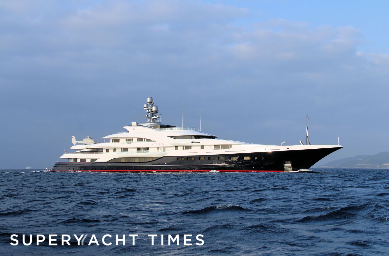 Attessa IV cruising off Gibraltar