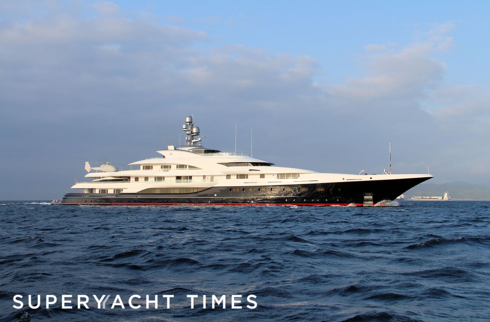 Attessa IV cruising off Gibraltar