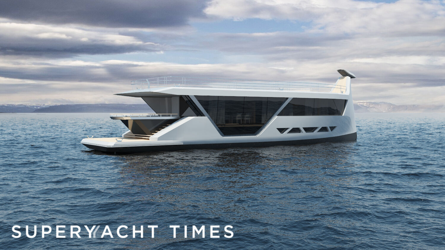The Viking-inspired 26m yacht that uses AI to charter independently
