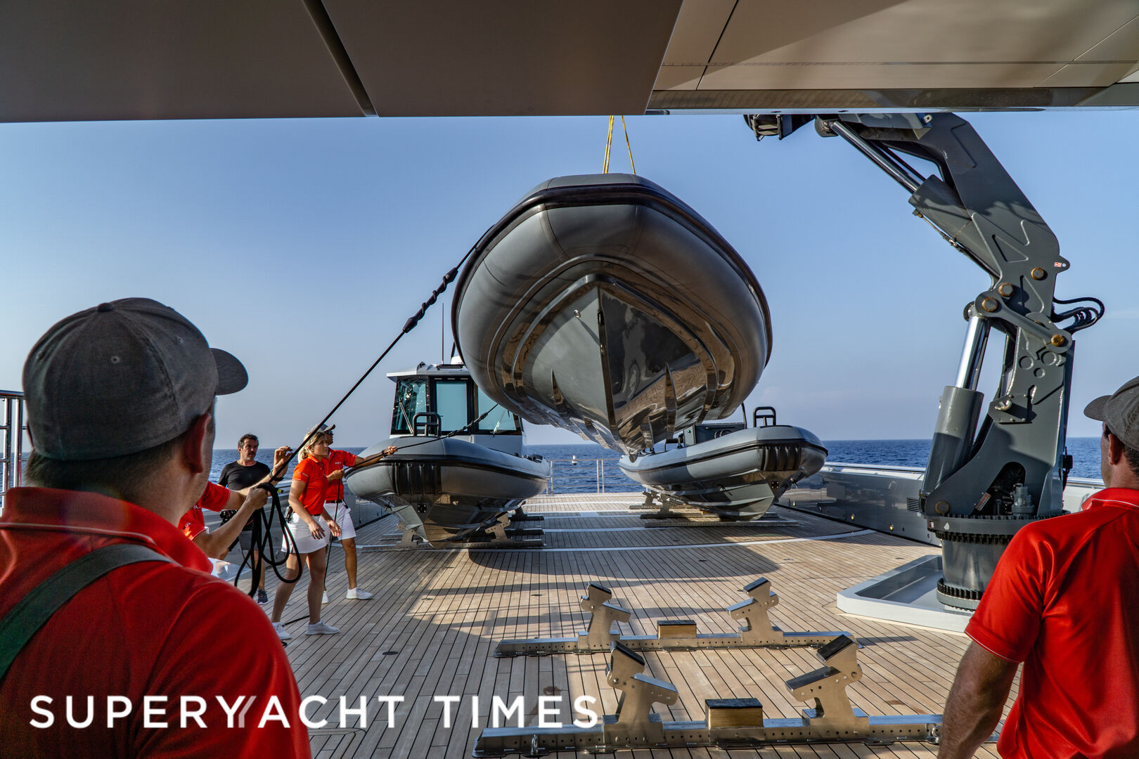 Bold yacht tender operations