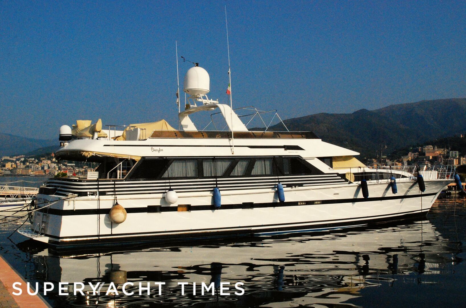 Ninety Two yacht at Marina Genova