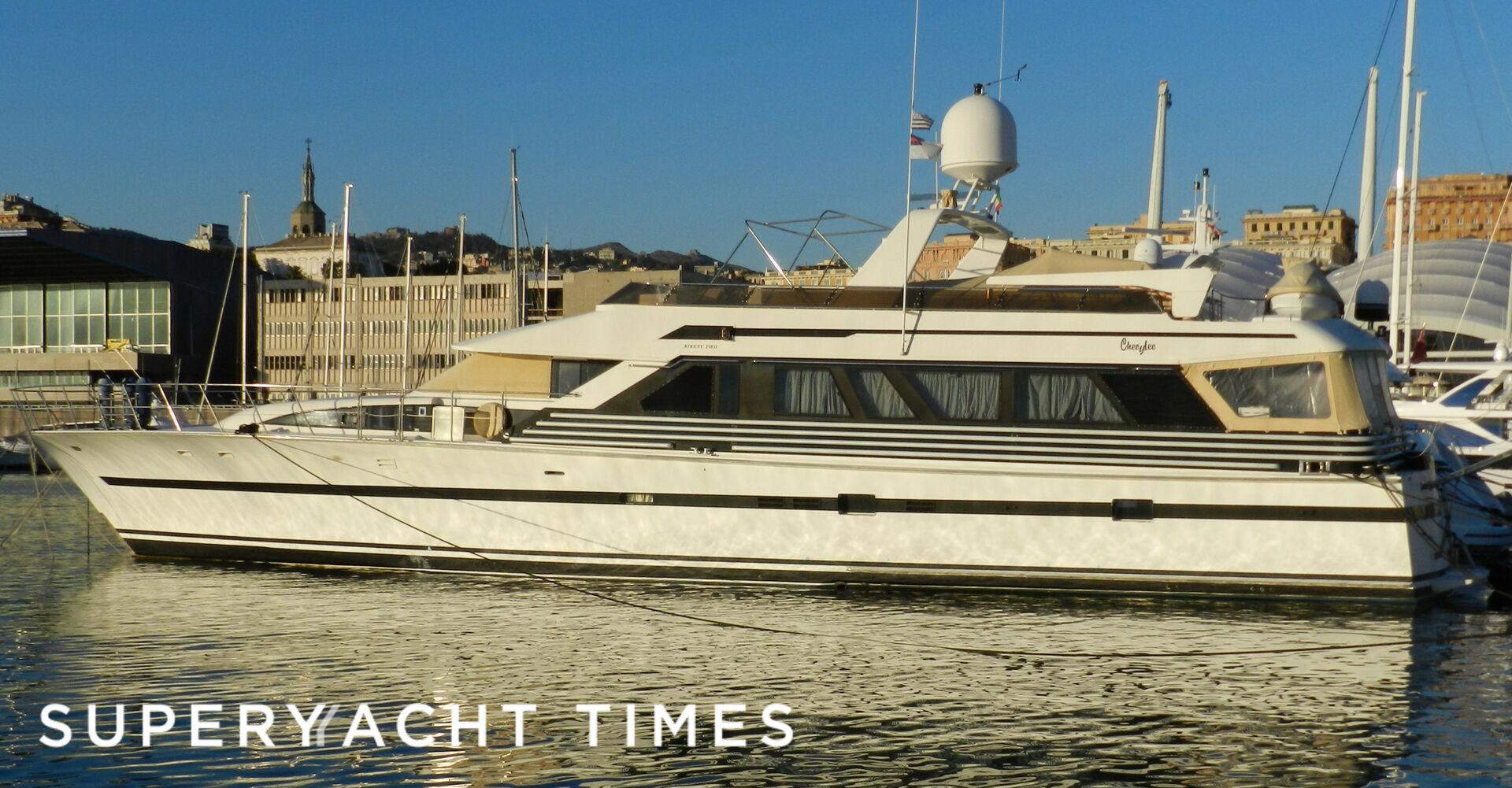 Ninety Two yacht at Marina Genova