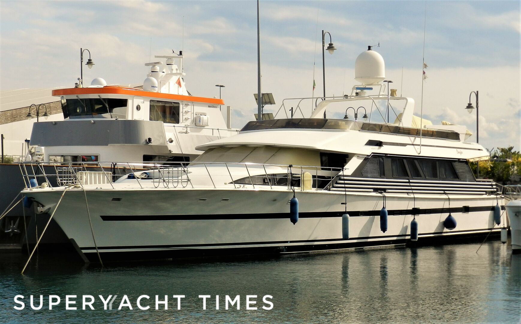 Ninety Two yacht at Marina Genova