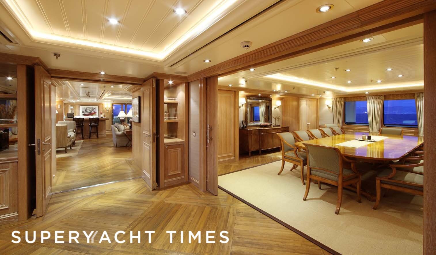 Tatoosh yacht saloon