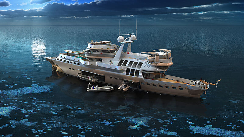New luxury 61m Arctic Owl explorer designed for scientific research