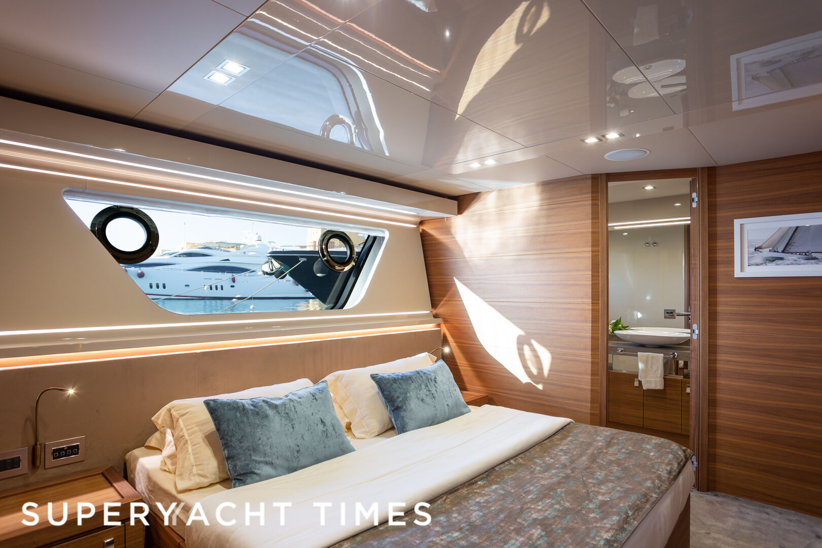 Mira yacht stateroom