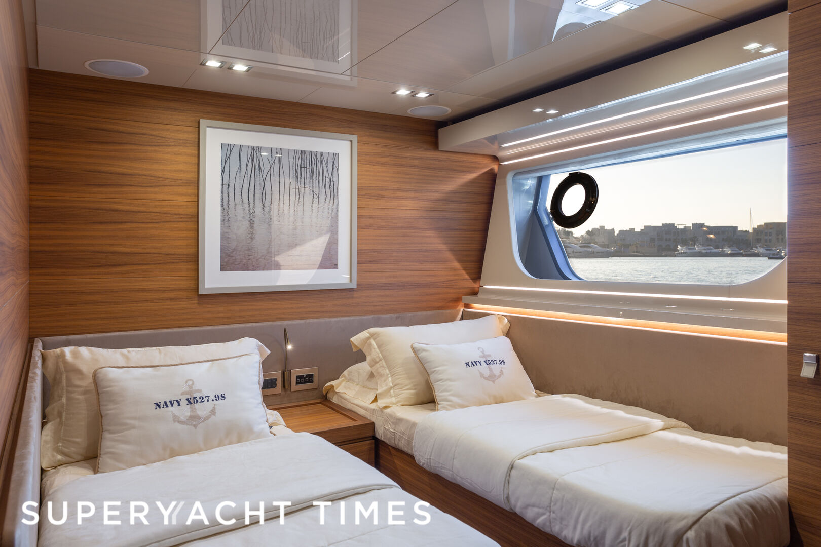 Mira yacht stateroom