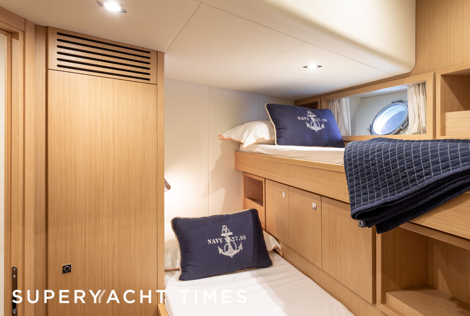 Mira yacht stateroom
