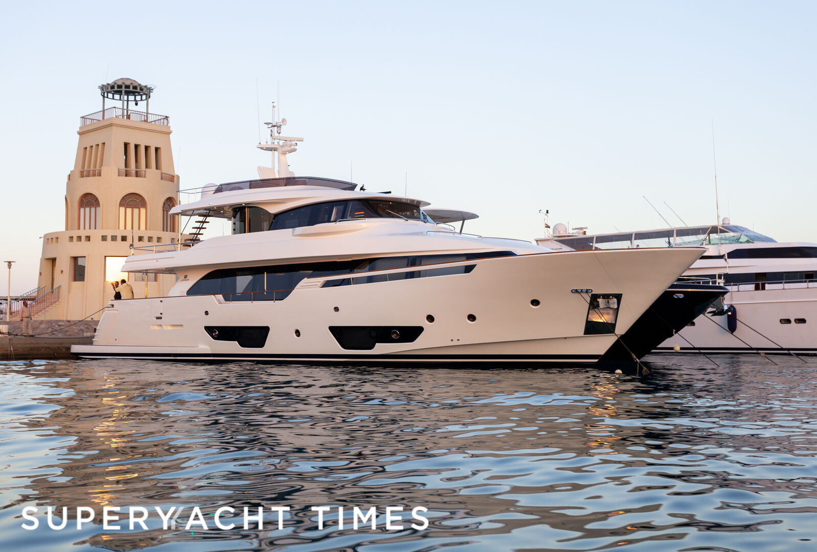 Mira yacht in marina