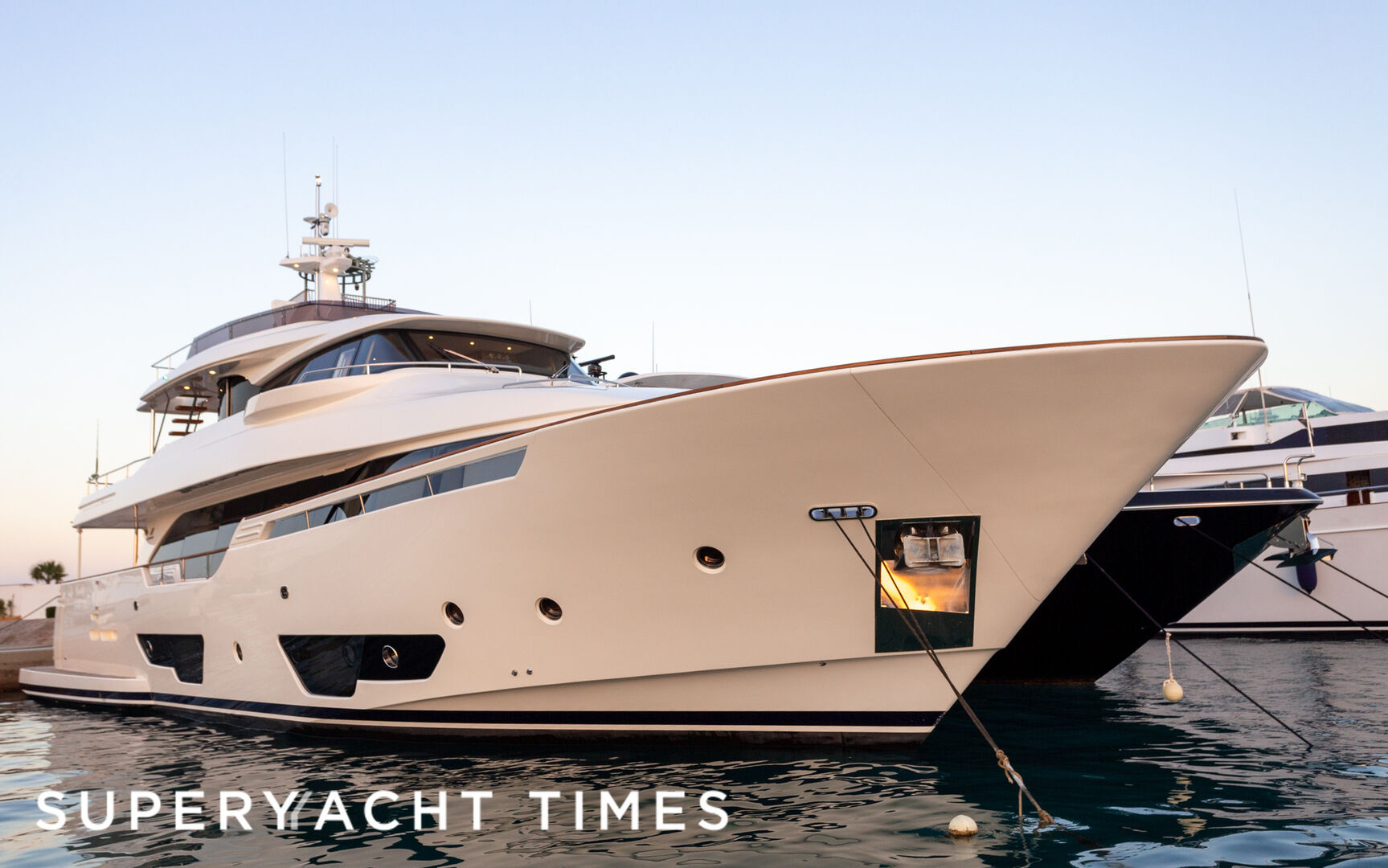 Mira yacht in marina