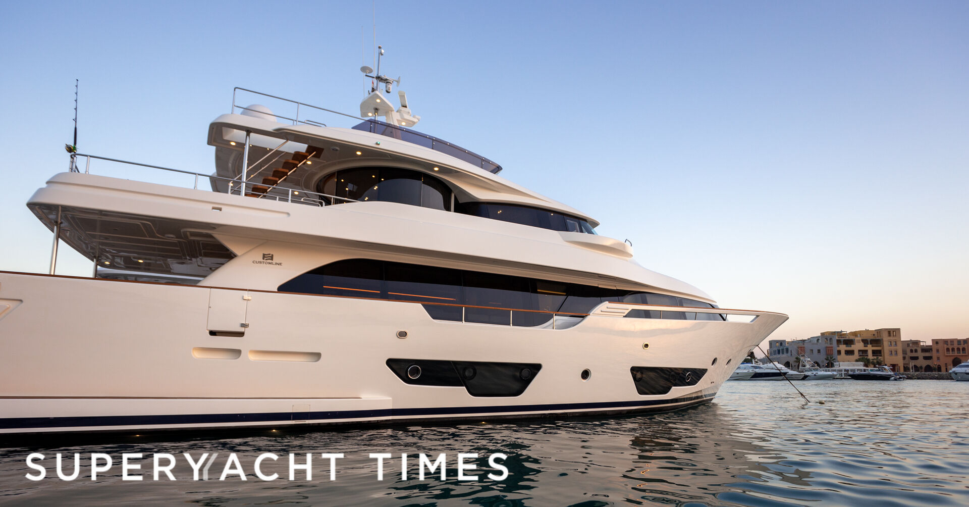 Mira yacht in marina