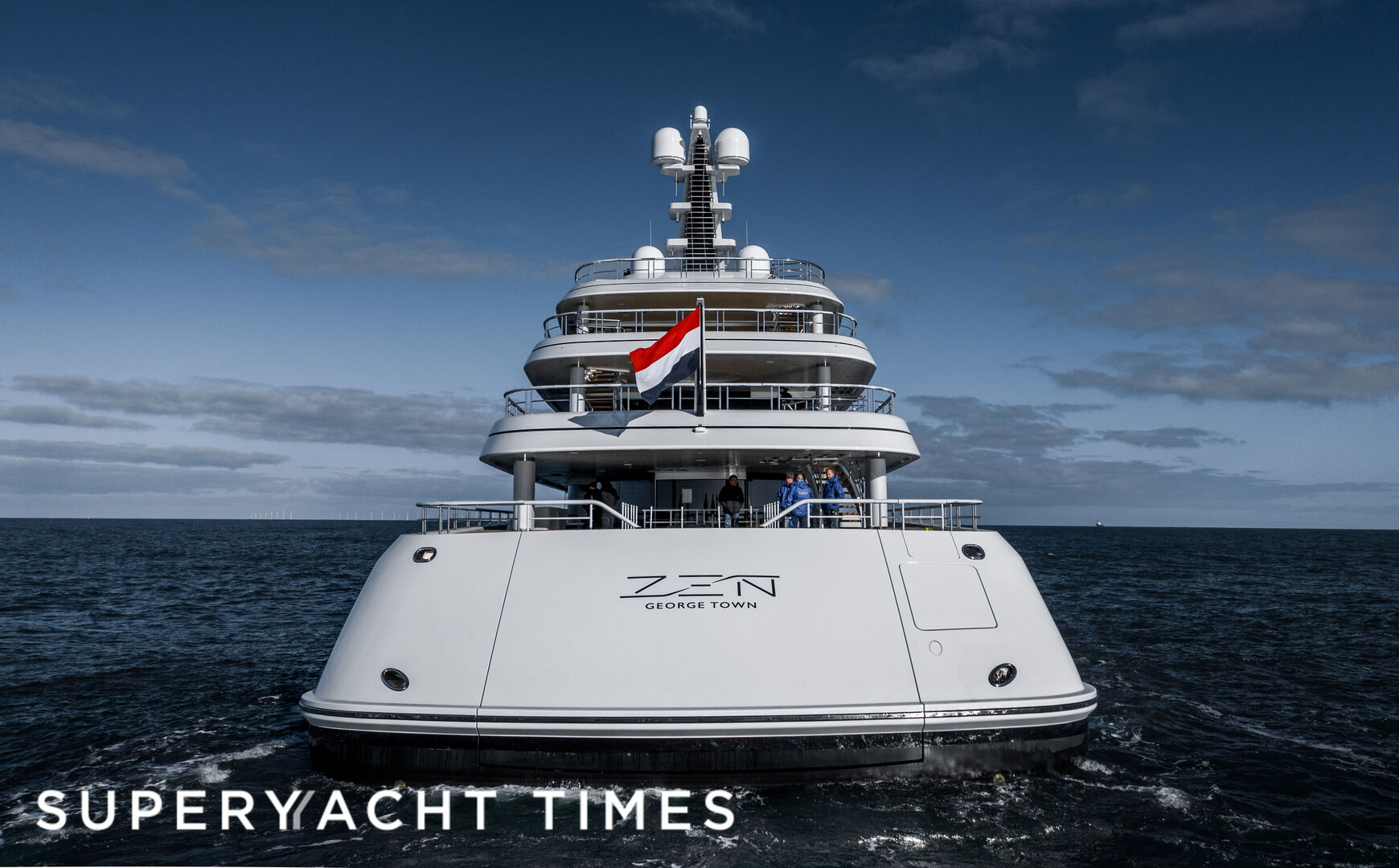 Zen yacht by Feadship sea trials