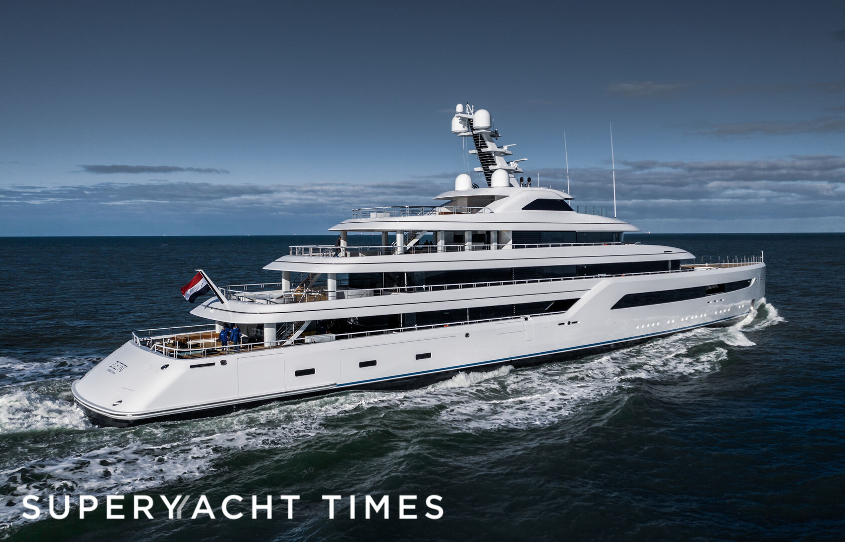 Zen yacht by Feadship sea trials