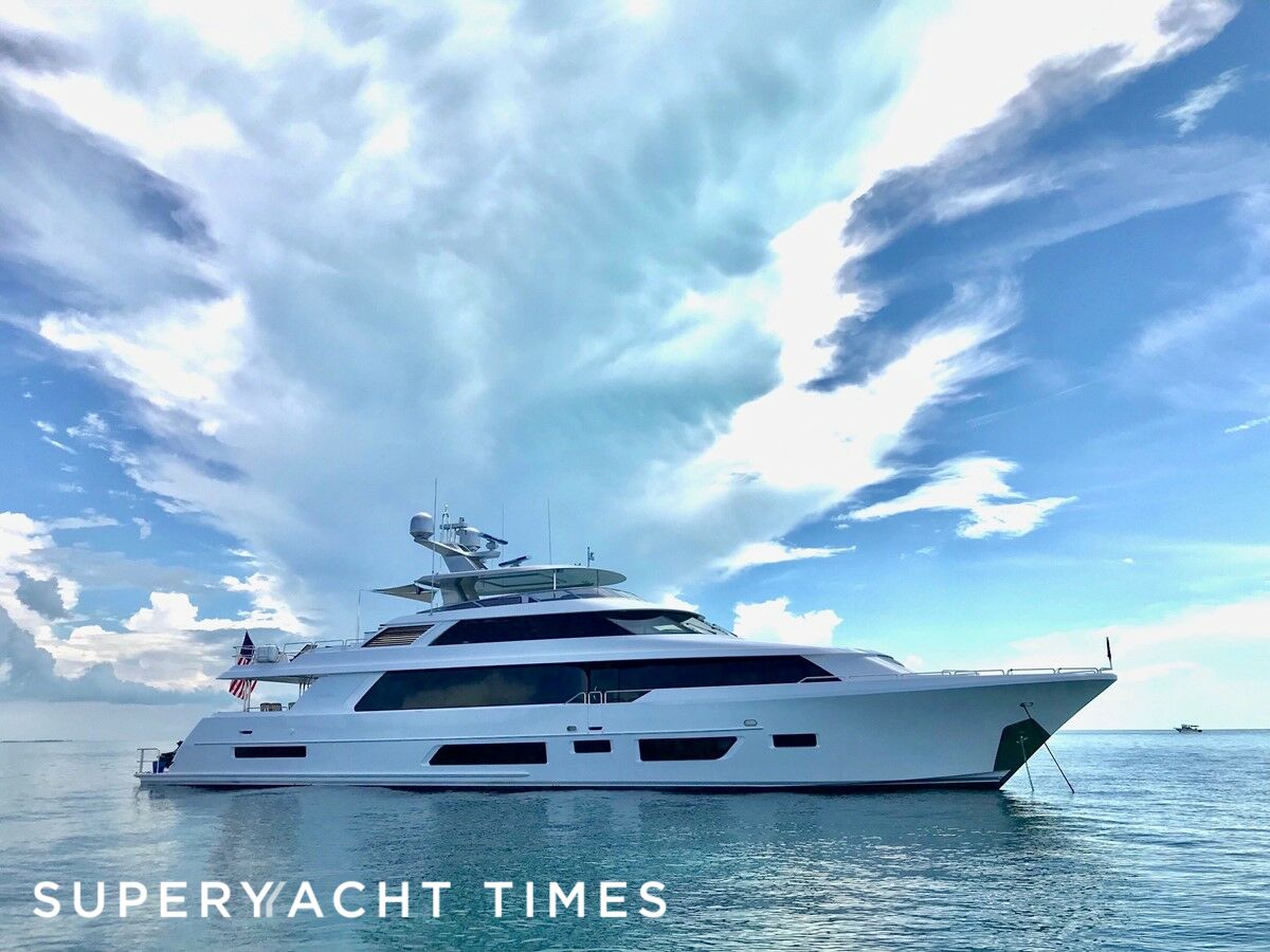 Westport 34m yacht Book Ends is now for sale