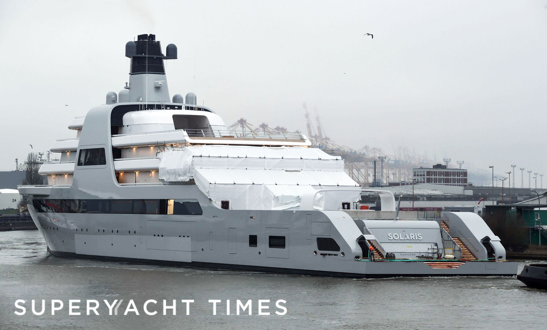 Solaris yacht by Lloyd Werft