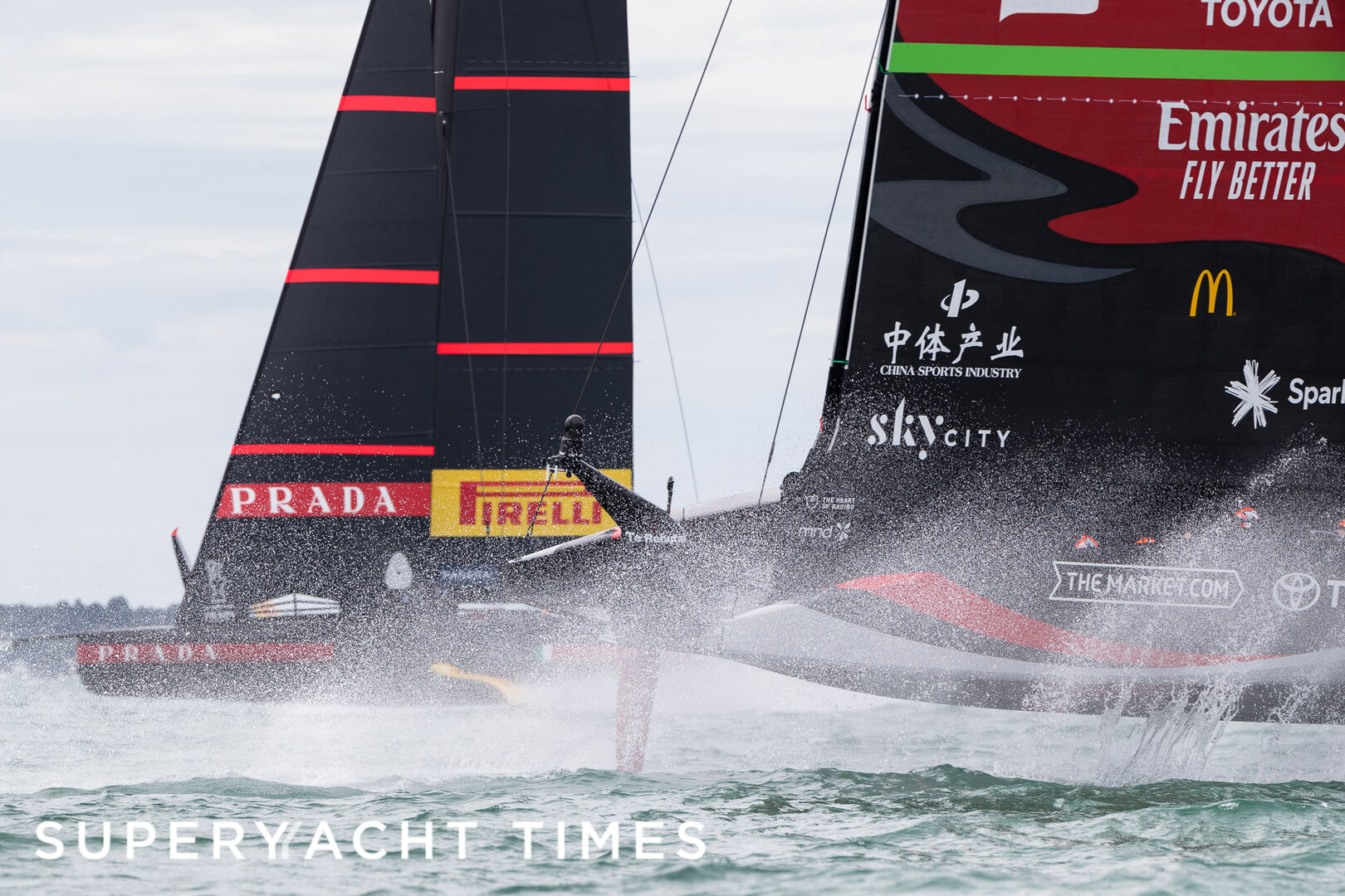 America's Cup 2021 Day 1