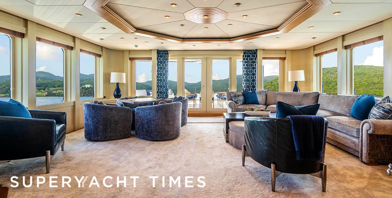 Vibrance yacht saloon