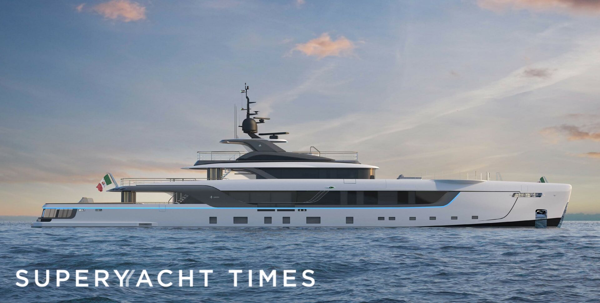 Admiral 55m S-Force yacht exterior design 