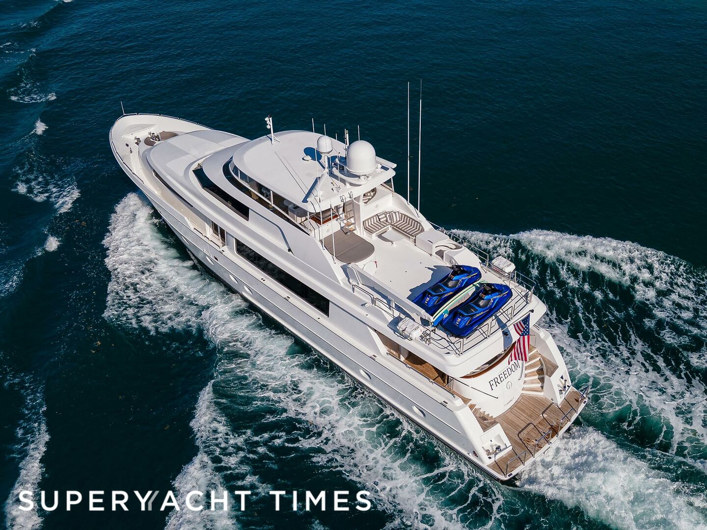 New owner for 34m Westport superyacht Freedom