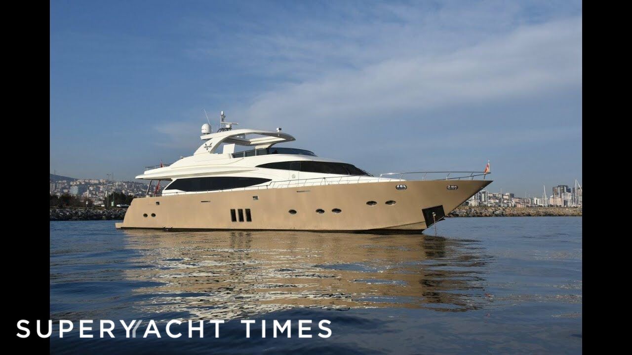 Vesper yacht anchored off Pendik Marina