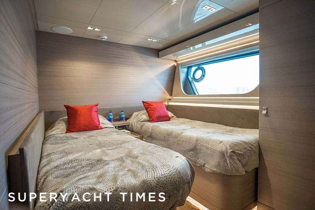 Dieval yacht stateroom