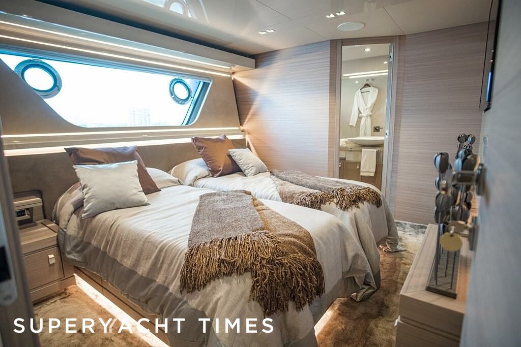 Dieval yacht stateroom