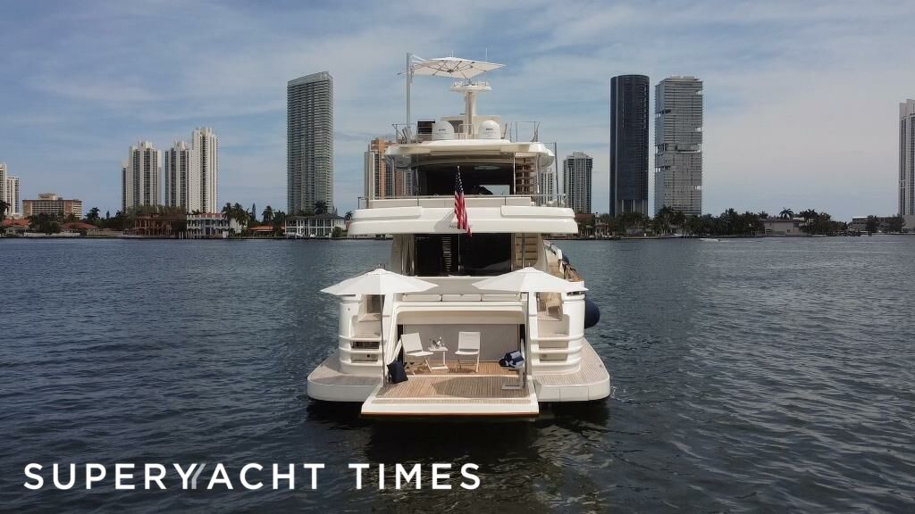 Dieval yacht anchored 