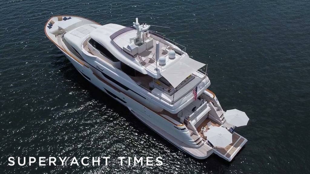 Dieval yacht anchored 