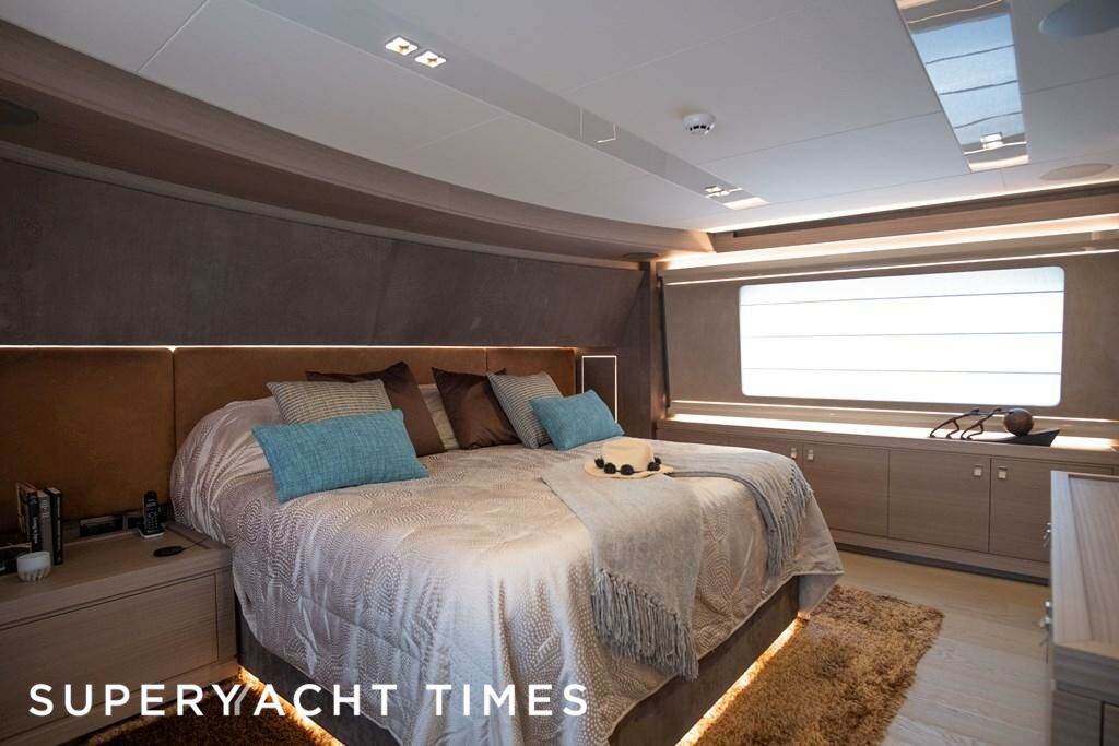 Dieval yacht stateroom