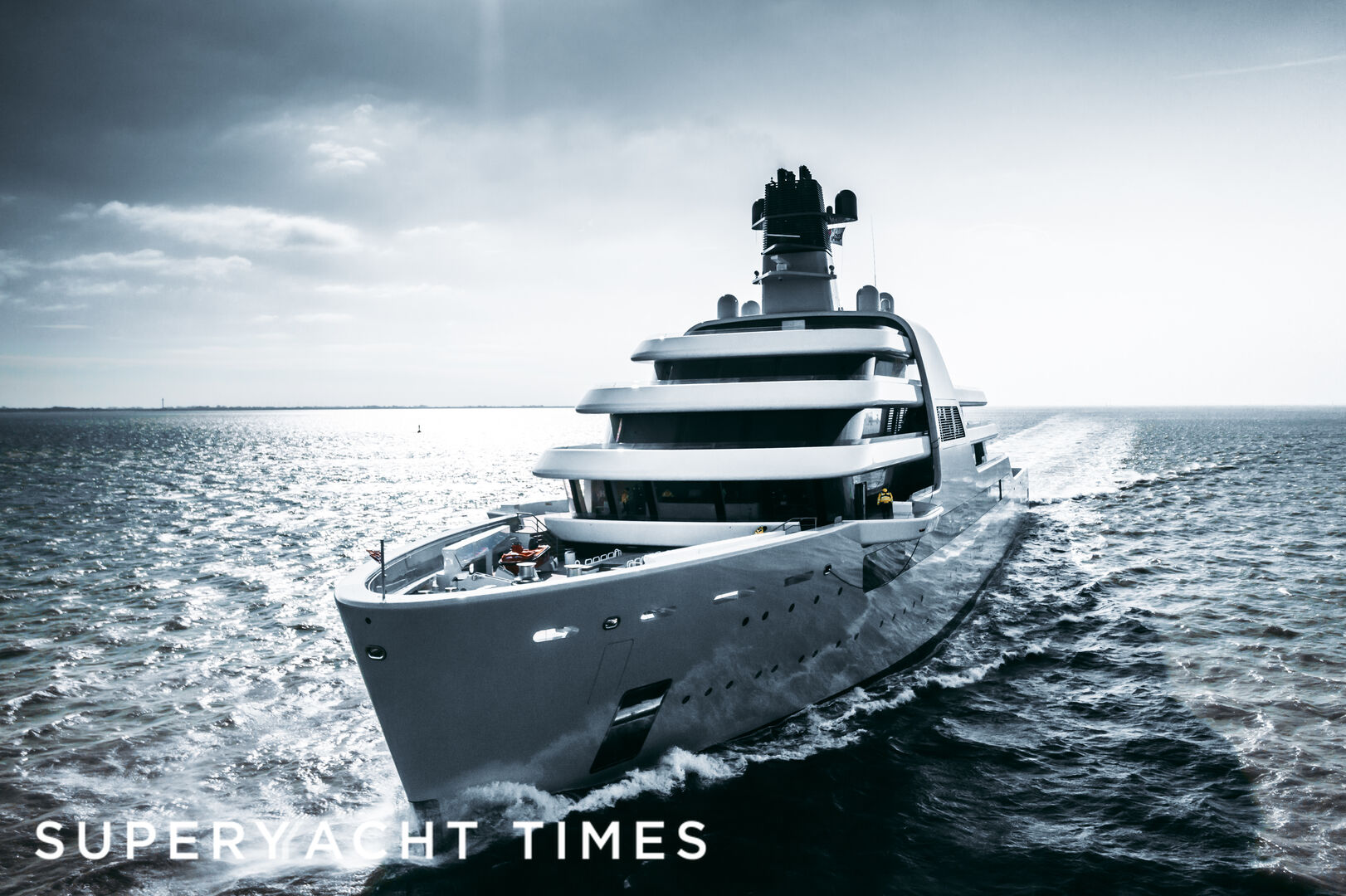 Solaris yacht by Lloyd Werft sea trials