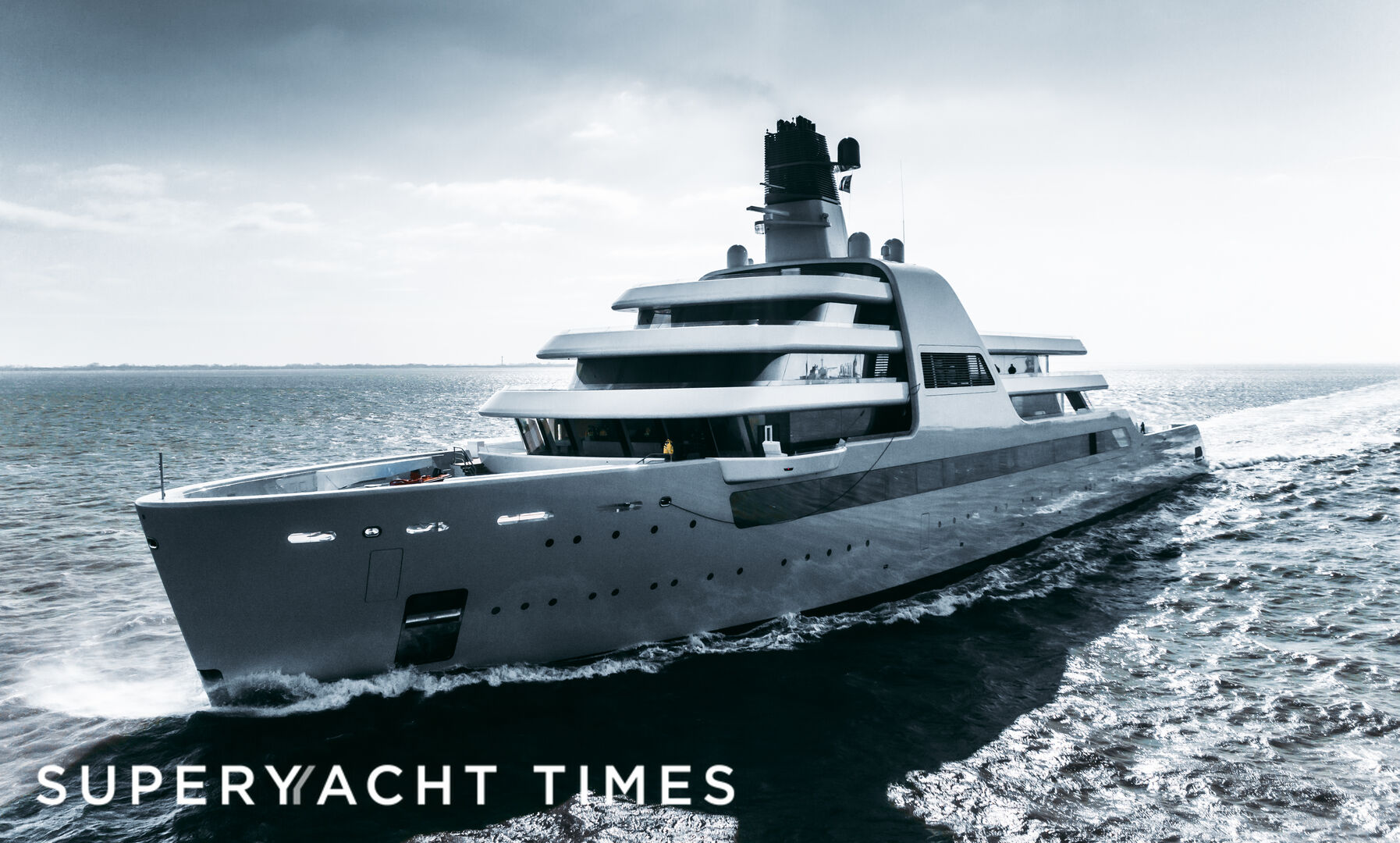 Solaris yacht by Lloyd Werft sea trials