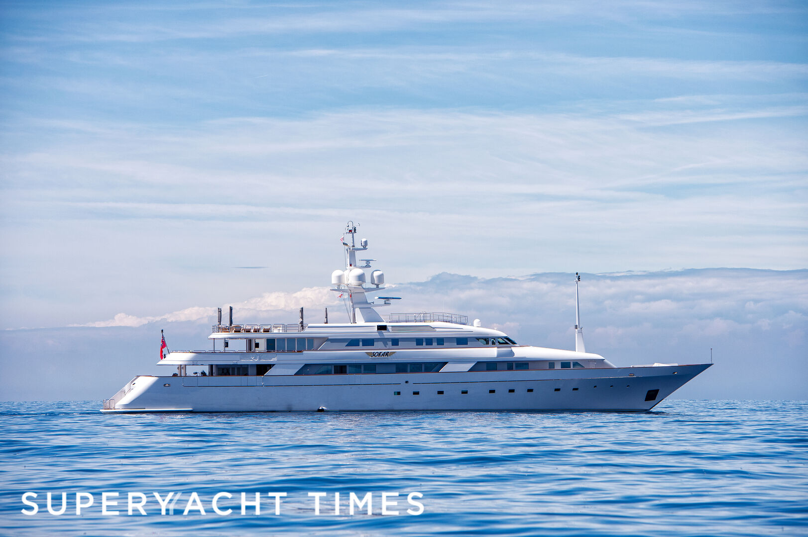 Sokar yacht anchored 