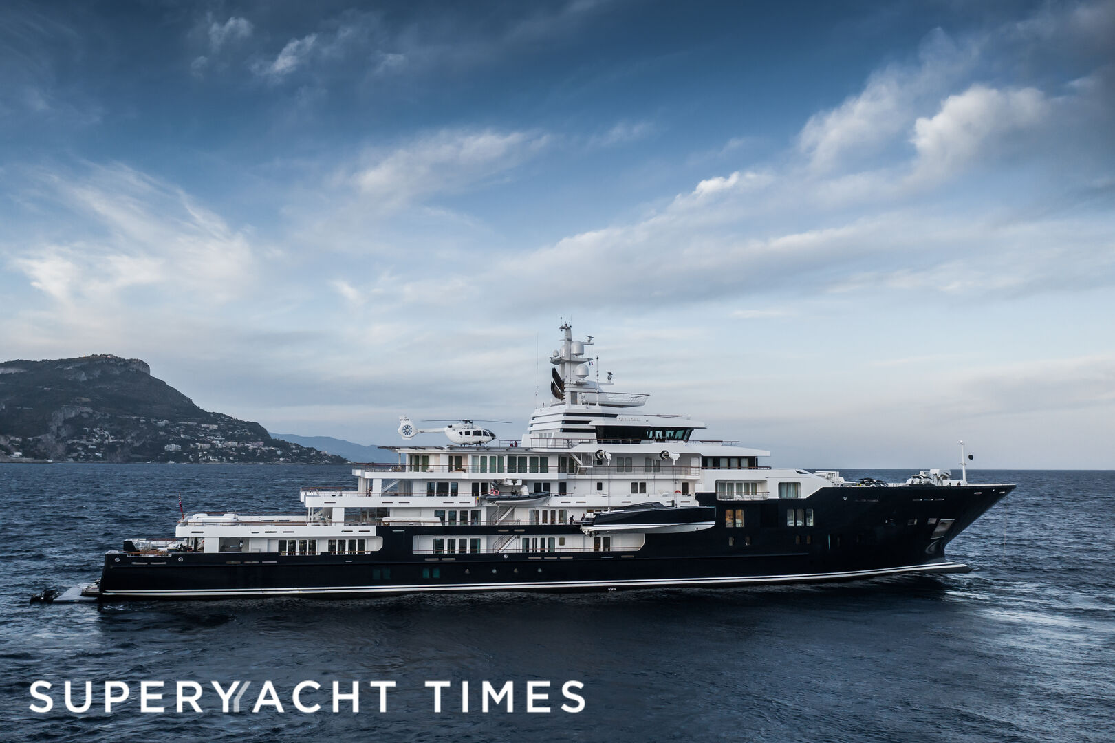 The 116m explorer Ulysses on the French Riviera